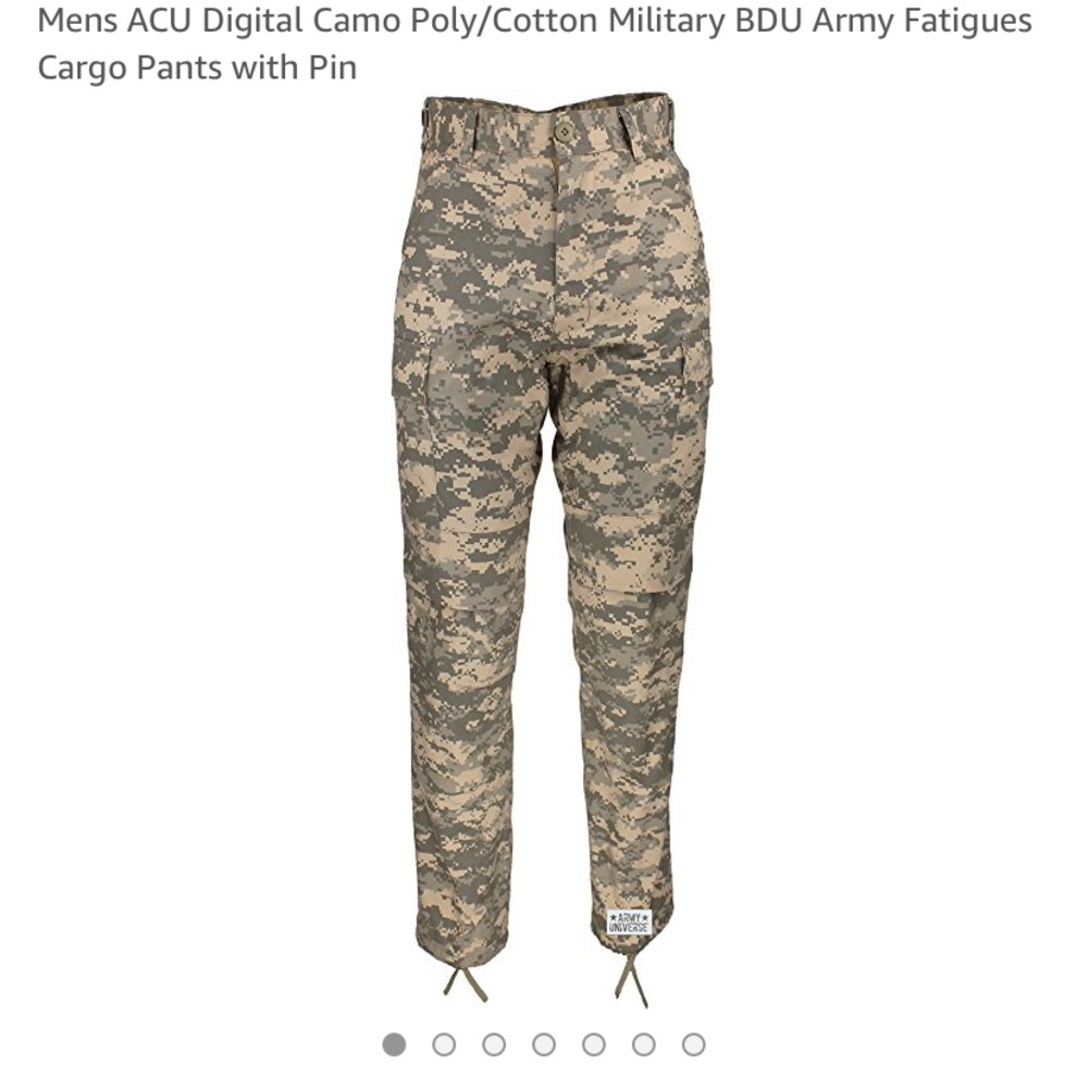 Men’s XL Cargo Fatigue Pants